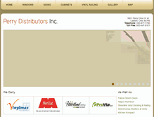 Tablet Screenshot of perrydistributorsinc.com